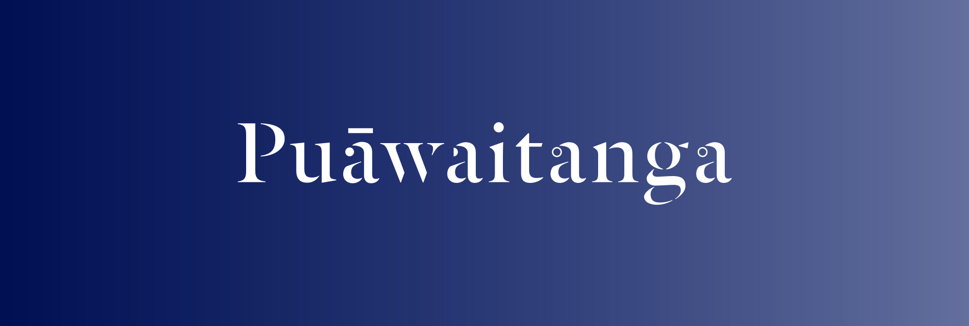 Puawaitanga project image